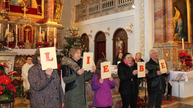 Familiengottesdienst im Seelsorgeraum