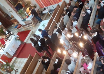 Auf dem Weg zur Firmung