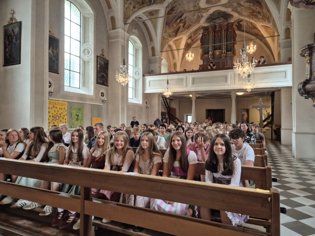 Abschlussgottesdienst der MS Hippach