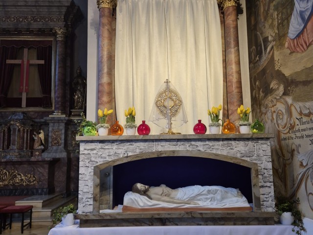 Karsamstag und Grabwache im Seelsorgeraum