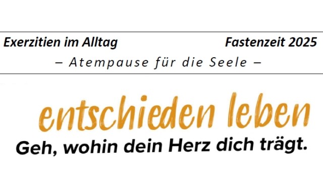 Exerzitien im Alltag 2025